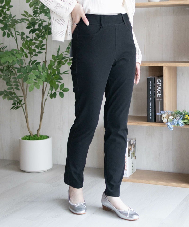 nAvy SARARI  ひんやりフローズンストレートパンツ レディース商品画像-8