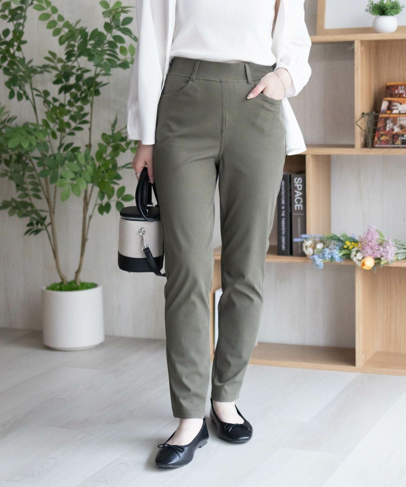 nAvy SARARI  ひんやりフローズンストレートパンツ レディース商品画像-19