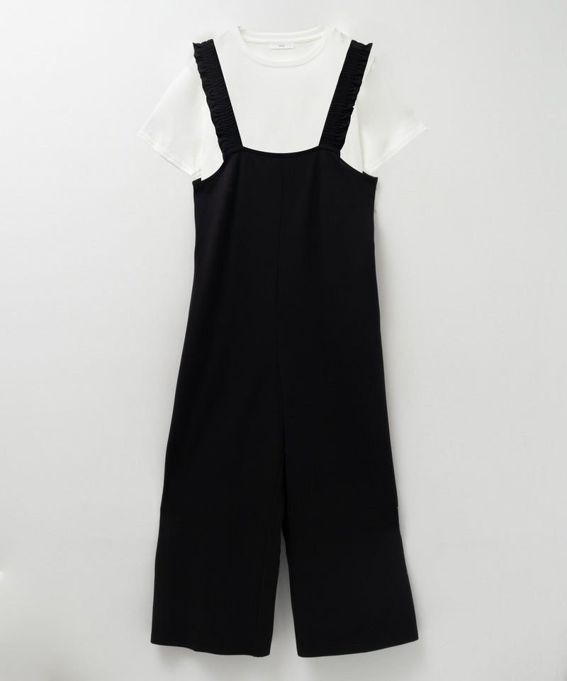 nAvy  ポリツイルサロペットアンサンブル レディース商品画像-18