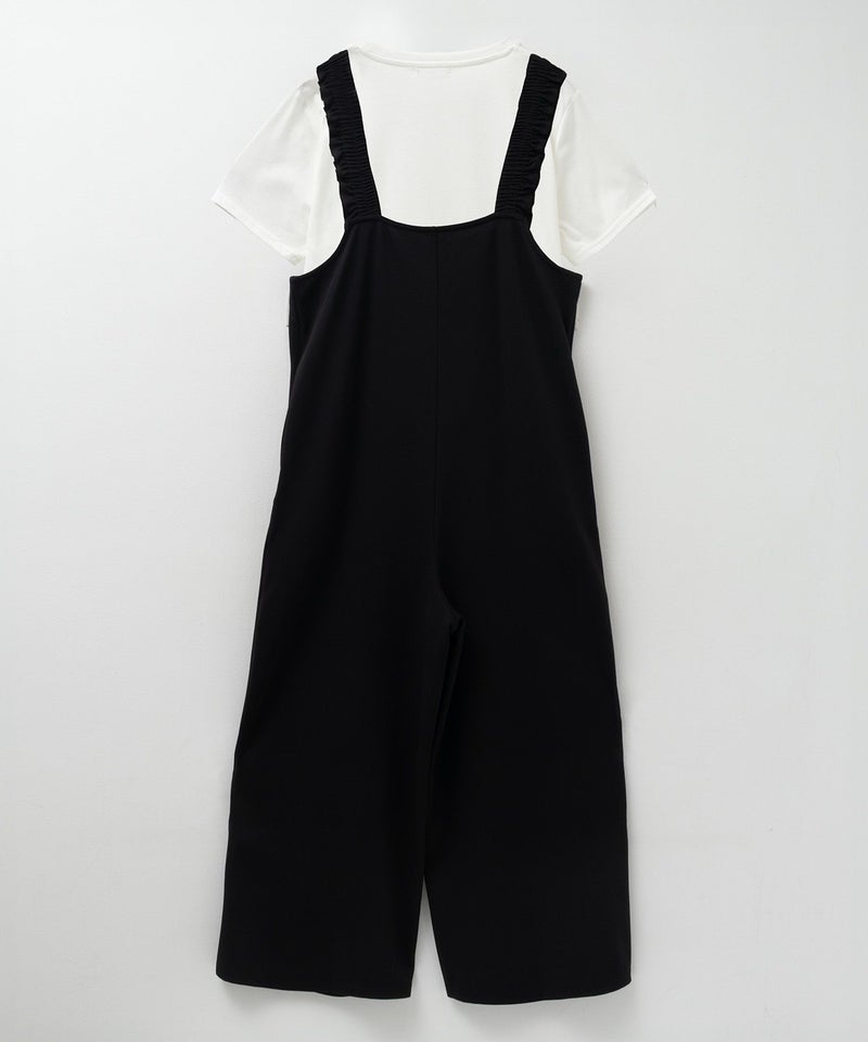 nAvy  ポリツイルサロペットアンサンブル レディース商品画像-19