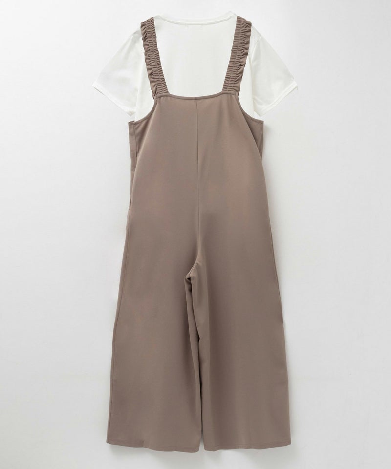 nAvy ポリツイルサロペットアンサンブル レディース商品画像-23