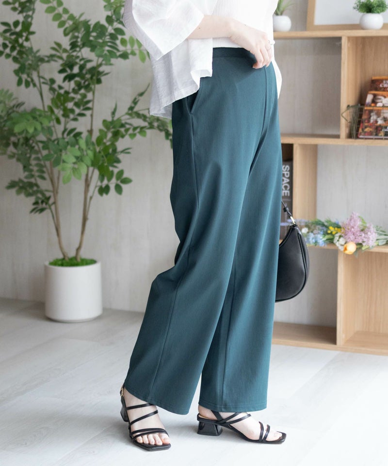 nAvy SARARI ひんやりフローズンセミワイドパンツ レディース商品画像-4
