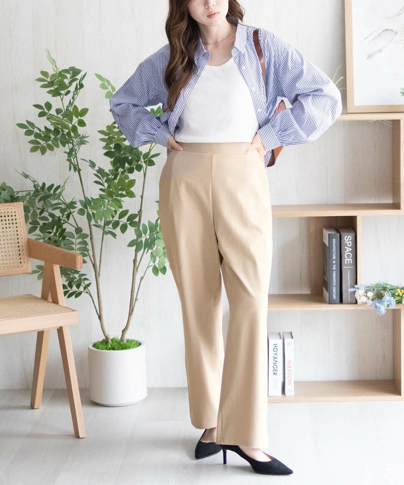 nAvy SARARI ひんやりフローズンセミワイドパンツ レディース商品画像-22