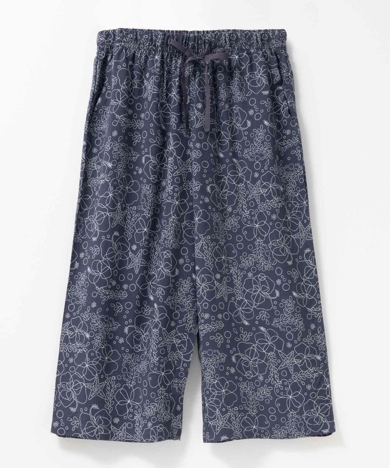 nAvy SARARI  レーヨンステテコ フラワー柄 レディース商品画像-23