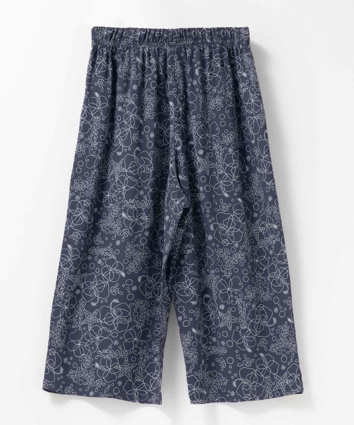 nAvy SARARI レーヨンステテコ フラワー柄 レディース