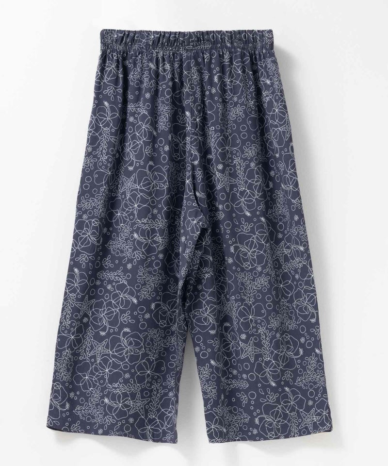 nAvy SARARI レーヨンステテコ フラワー柄 レディース商品画像-24