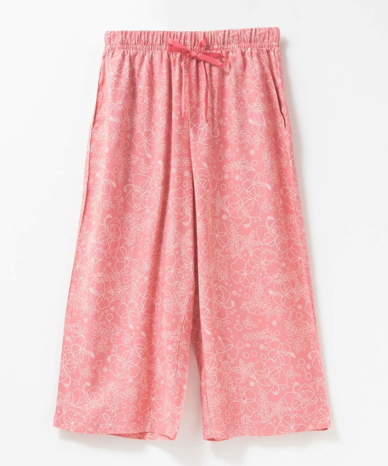 nAvy SARARI  レーヨンステテコ フラワー柄 レディース商品画像-25