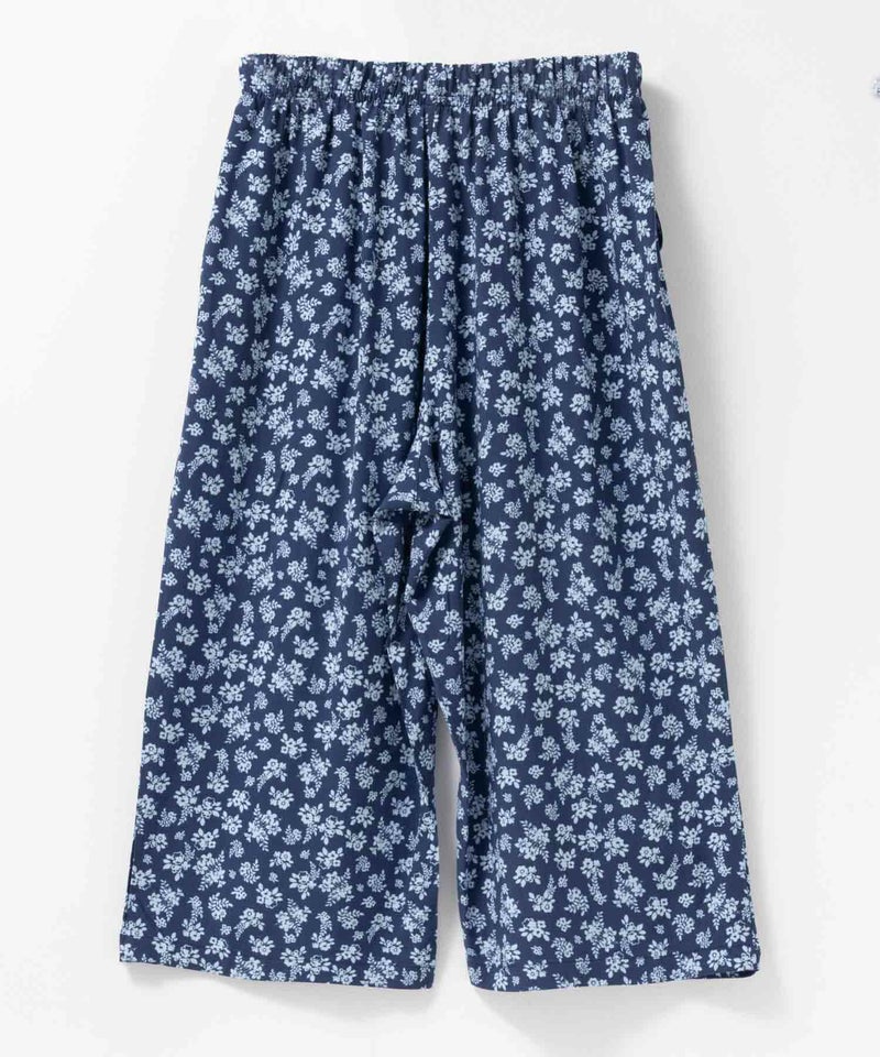 nAvy SARARI  レーヨンステテコ フラワー柄 レディース商品画像-30