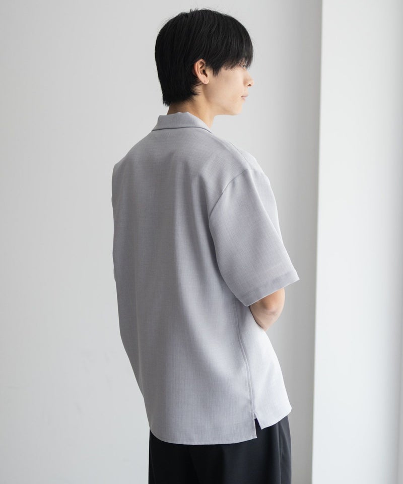 URBAN COLLECTION リネンライクルーズシャツ メンズ商品画像-8