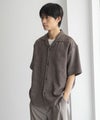 URBAN COLLECTION  リネンライクルーズシャツ メンズ商品サムネイル-15