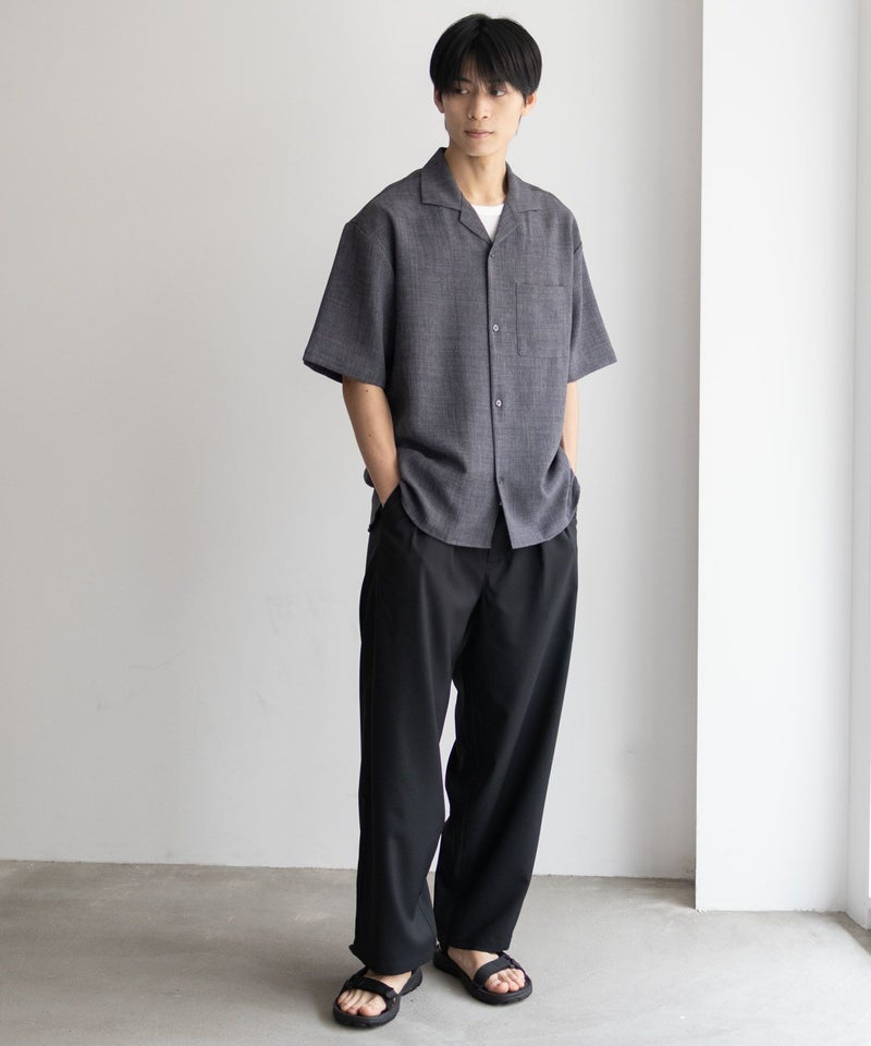 URBAN COLLECTION  リネンライクルーズシャツ メンズ商品画像-27