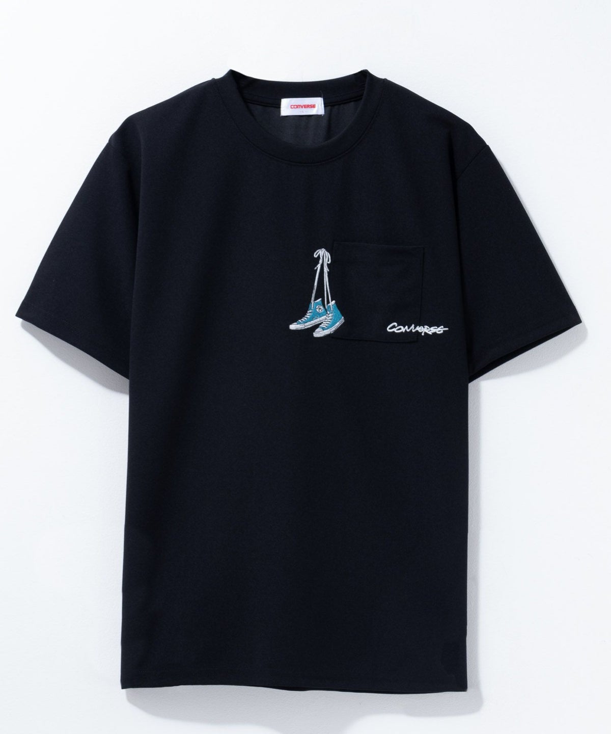 CONVERSE ポンチ素材 ドライTシャツ メンズ ネコポス 対応商品