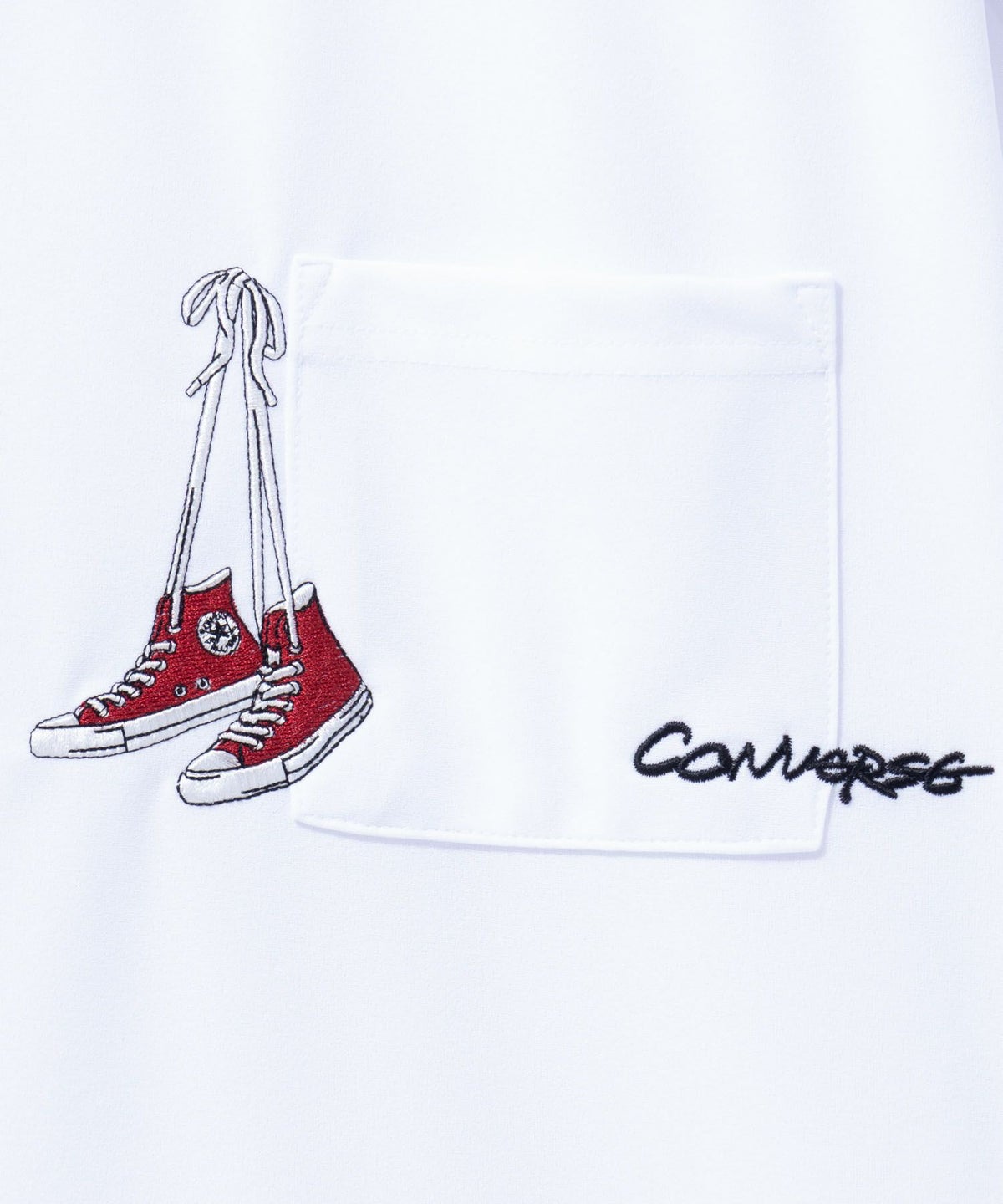 CONVERSE ポンチ素材 ドライTシャツ メンズ ネコポス 対応商品