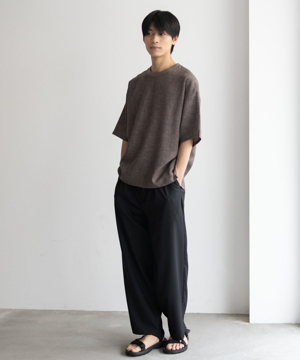 URBAN COLLECTION リネンライクTシャツ メンズ ネコポス 対応商品