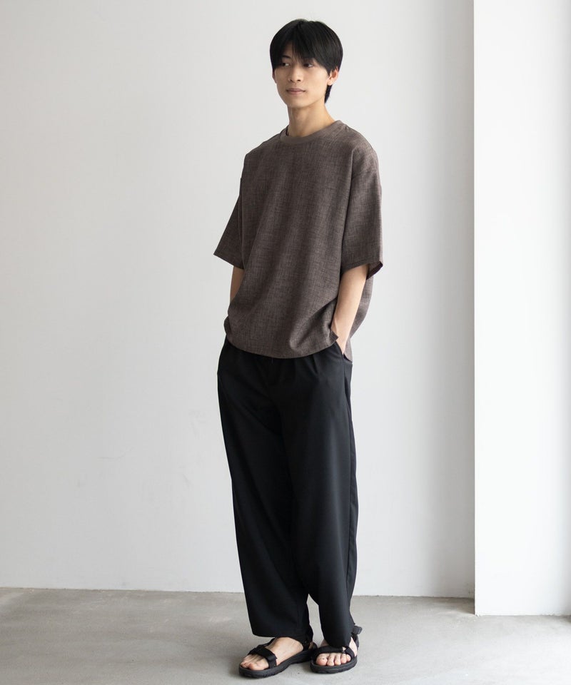 URBAN COLLECTION  リネンライクTシャツ メンズ メール便 対応商品商品画像-17