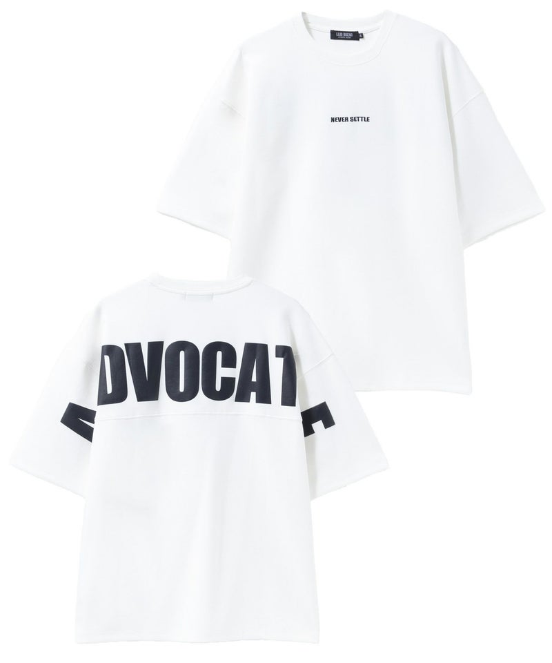 ポンチ素材 バックプリントTシャツ メンズ メール便 対応商品商品画像-2