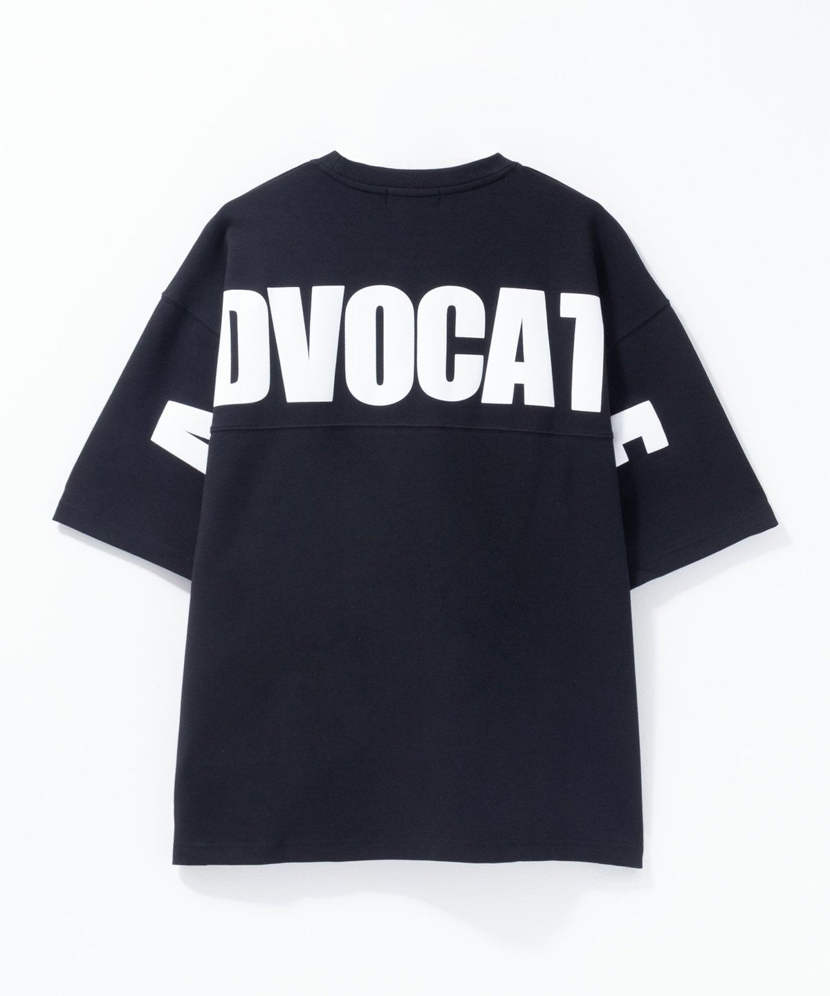 ポンチ素材 バックプリントTシャツ メンズ ネコポス 対応商品