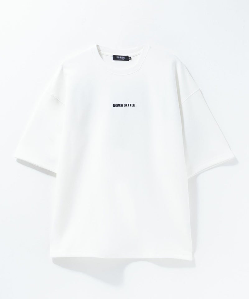 ポンチ素材 バックプリントTシャツ メンズ メール便 対応商品商品画像-7