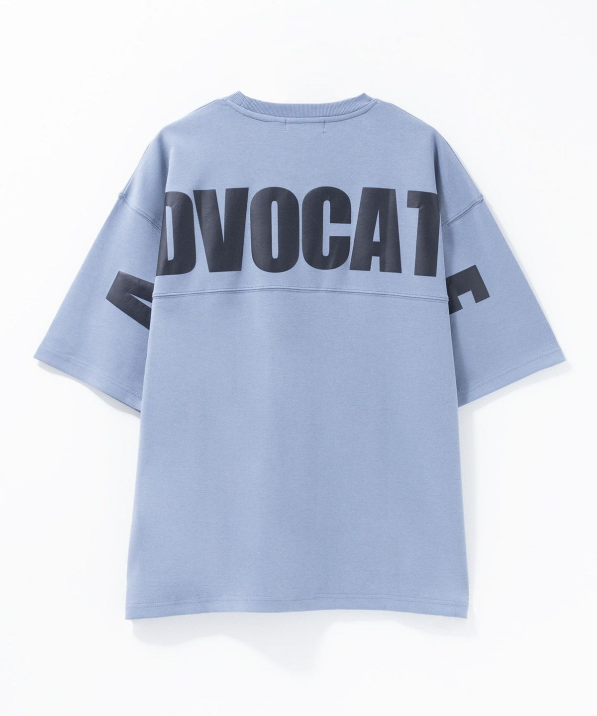 ポンチ素材 バックプリントTシャツ メンズ ネコポス 対応商品