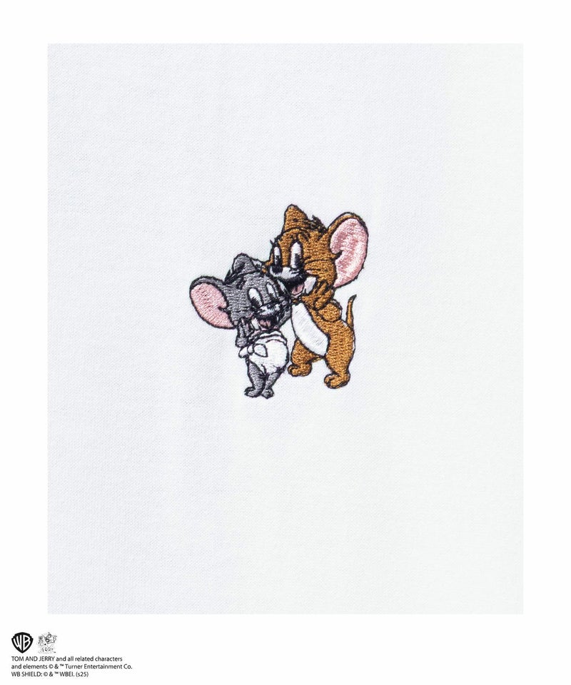 [期間限定価格]Tom and Jerry レトロリンガーネックTシャツ メンズ メール便 対応商品商品画像-5