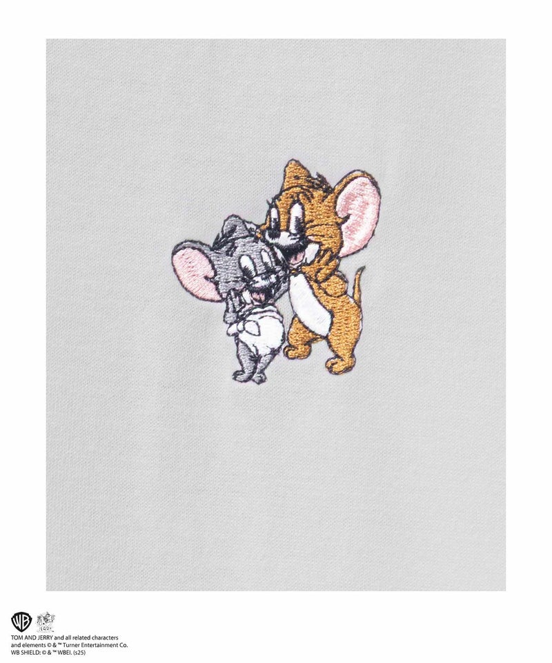 Tom and Jerry レトロリンガーネックTシャツ メンズ メール便 対応商品商品画像-7
