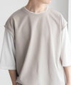 URBAN COLLECTION  カットサッカーベストレイヤードTシャツ メンズ商品サムネイル-5