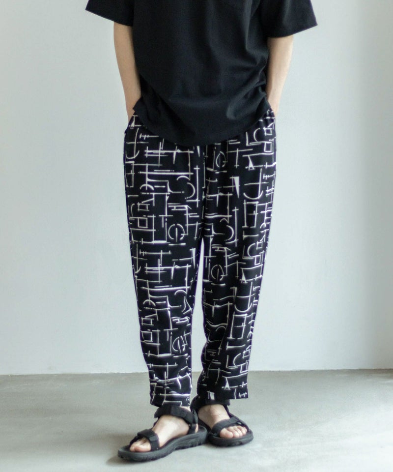 NAVY SARARI レーヨンアンクルパンツ メンズ商品画像-1