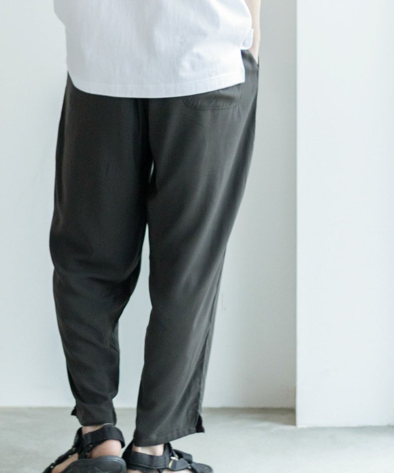 NAVY SARARI レーヨンアンクルパンツ メンズ商品画像-13