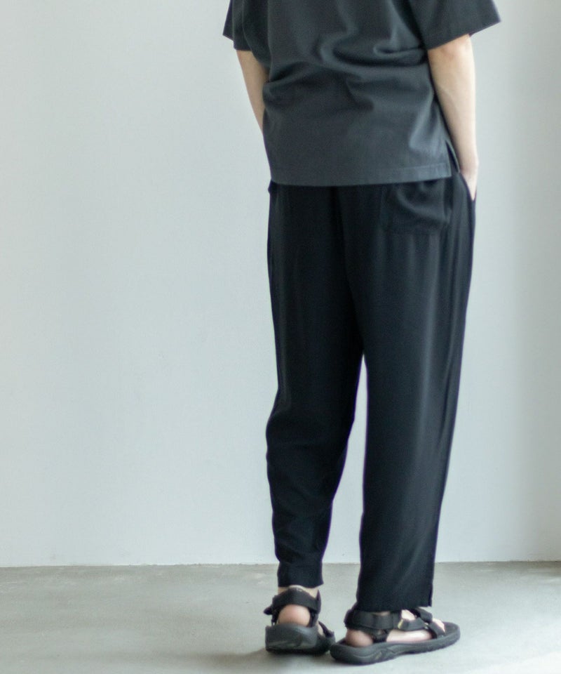 NAVY SARARI  レーヨンアンクルパンツ メンズ商品画像-17