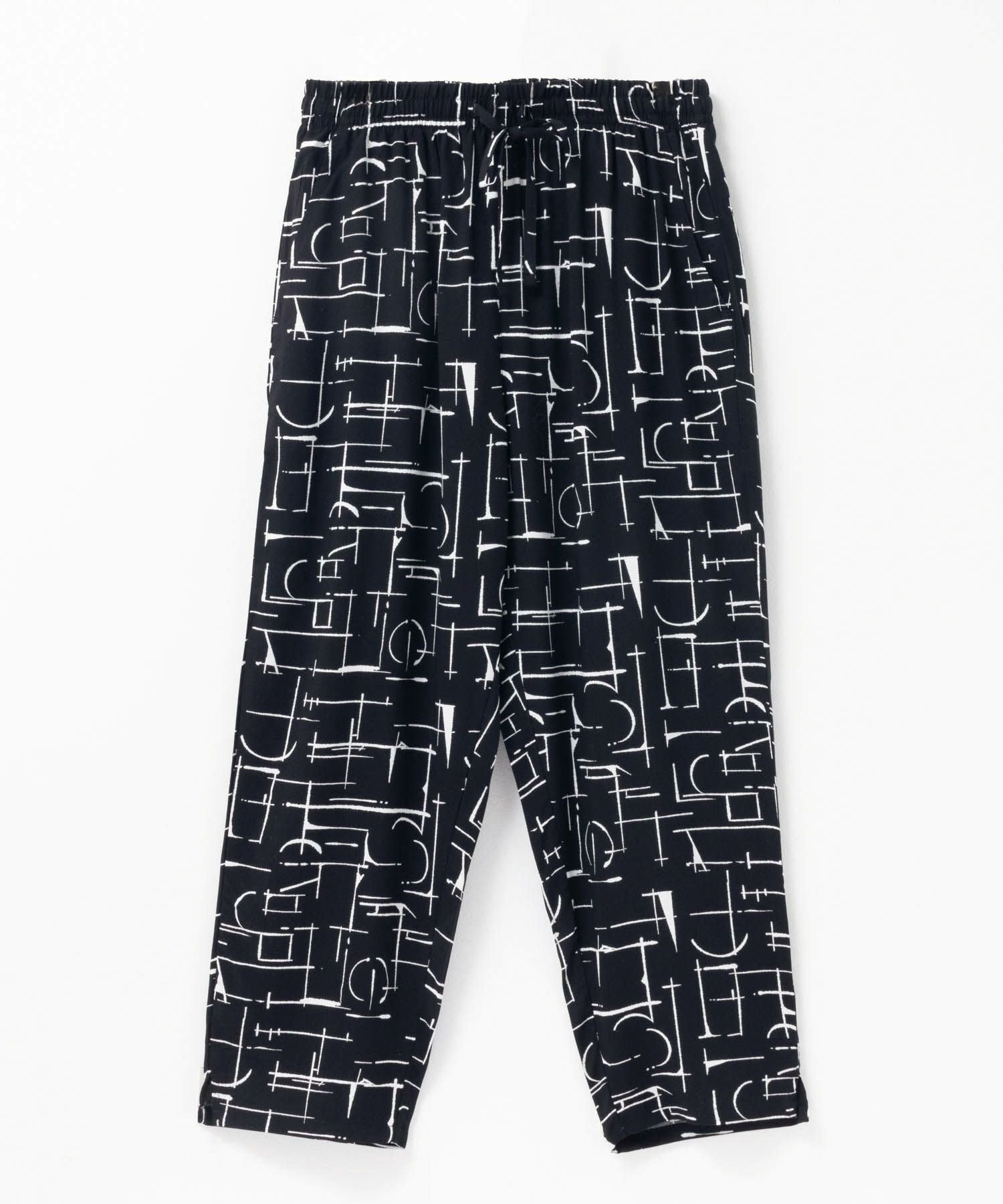 NAVY SARARI レーヨンアンクルパンツ メンズ