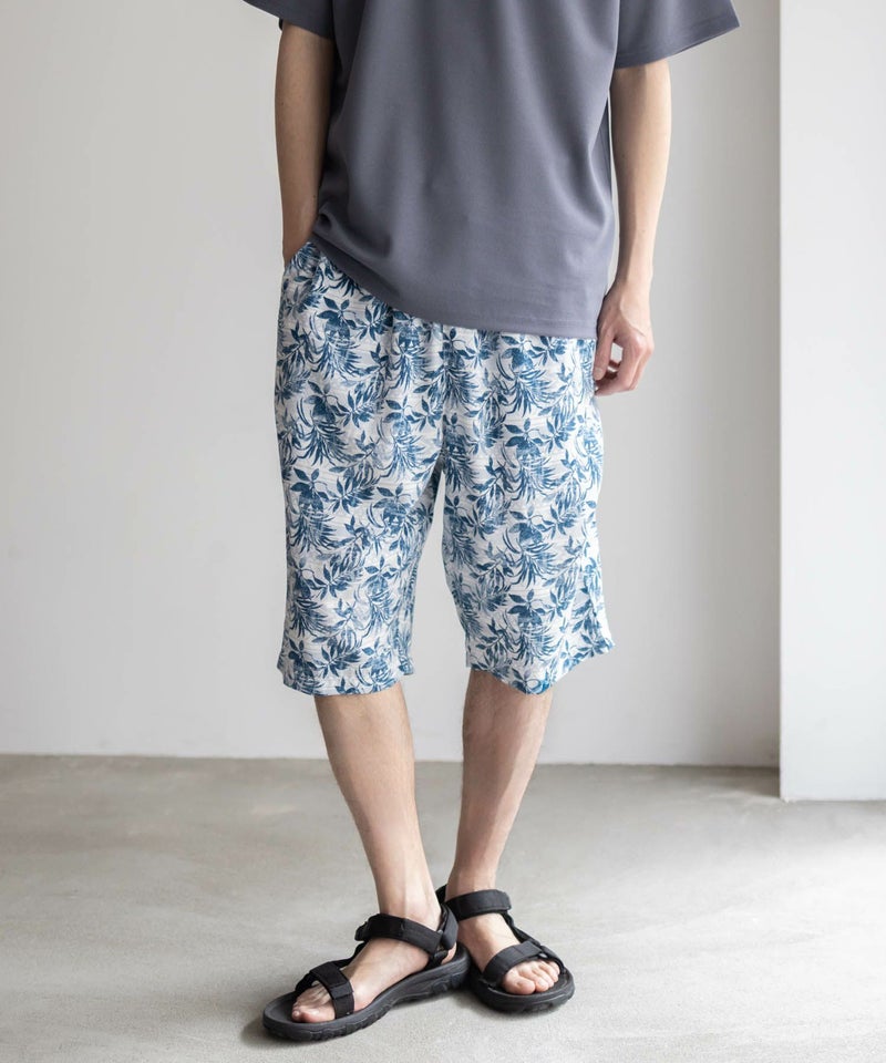 NAVY SARARI レーヨンステテコ 総柄 メンズ商品画像-5