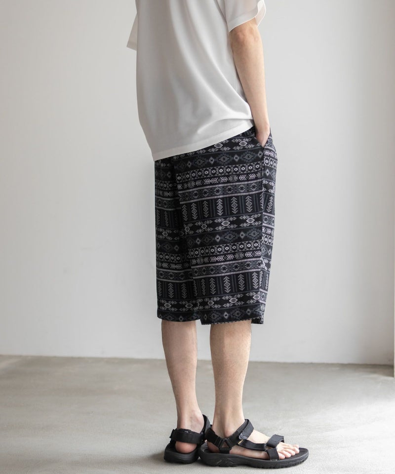 NAVY SARARI レーヨンステテコ 総柄 メンズ商品画像-8