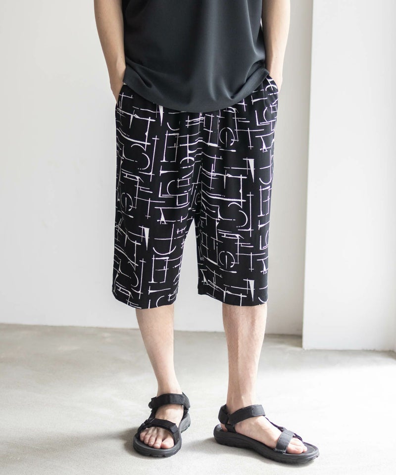 NAVY SARARI  レーヨンステテコ 総柄 メンズ商品画像-13