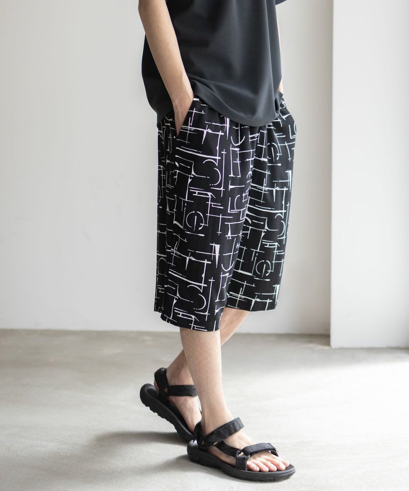 NAVY SARARI  レーヨンステテコ 総柄 メンズ商品画像-14