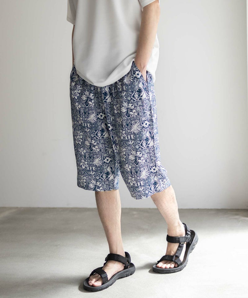 NAVY SARARI レーヨンステテコ 総柄 メンズ商品画像-19