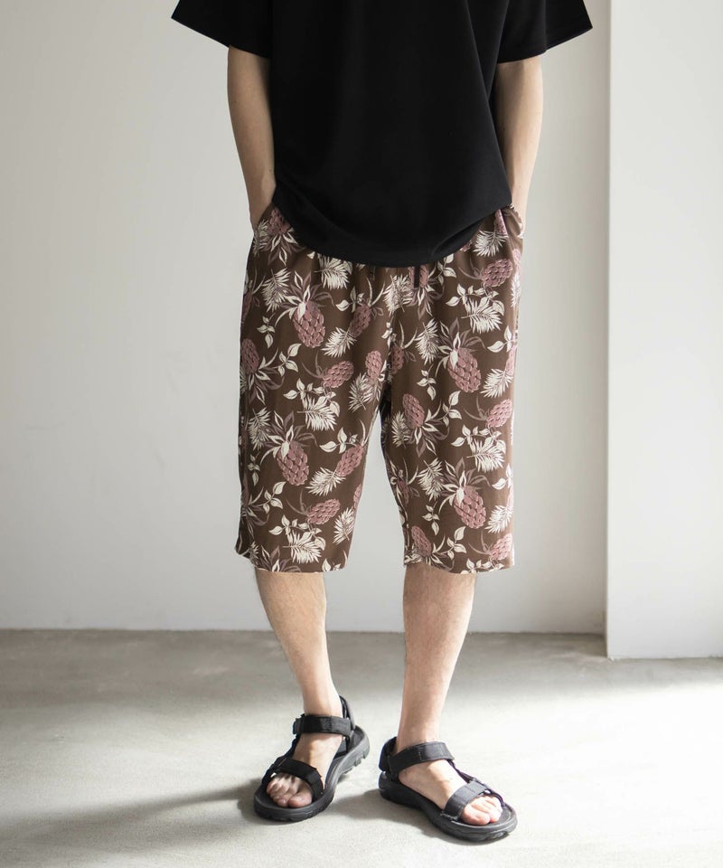 NAVY SARARI  レーヨンステテコ 総柄 メンズ商品画像-22