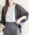 Howdy Marie メッシュレースモモンガカーディガン レディース商品サムネイル-1