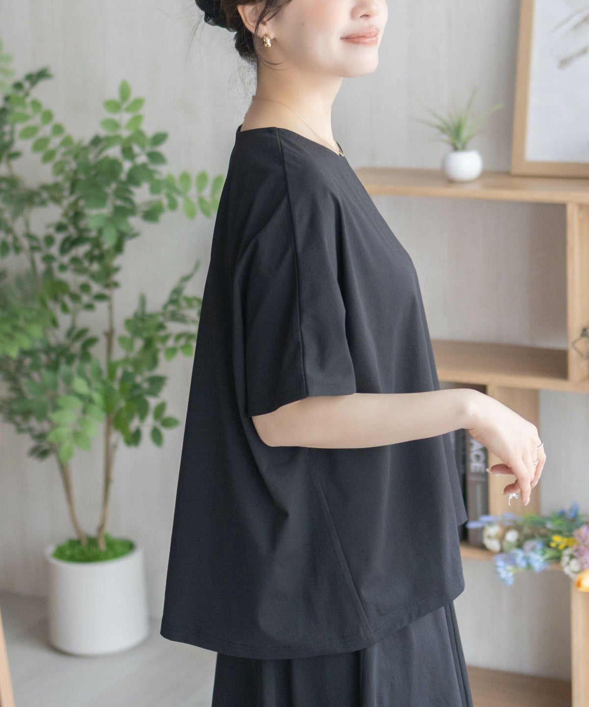 Howdy Marie バックタックプルオーバー レディース