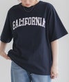 フラワー刺繍カレッジTシャツ レディース メール便 対応商品商品サムネイル-2
