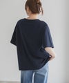 フラワー刺繍カレッジTシャツ レディース メール便 対応商品商品サムネイル-4
