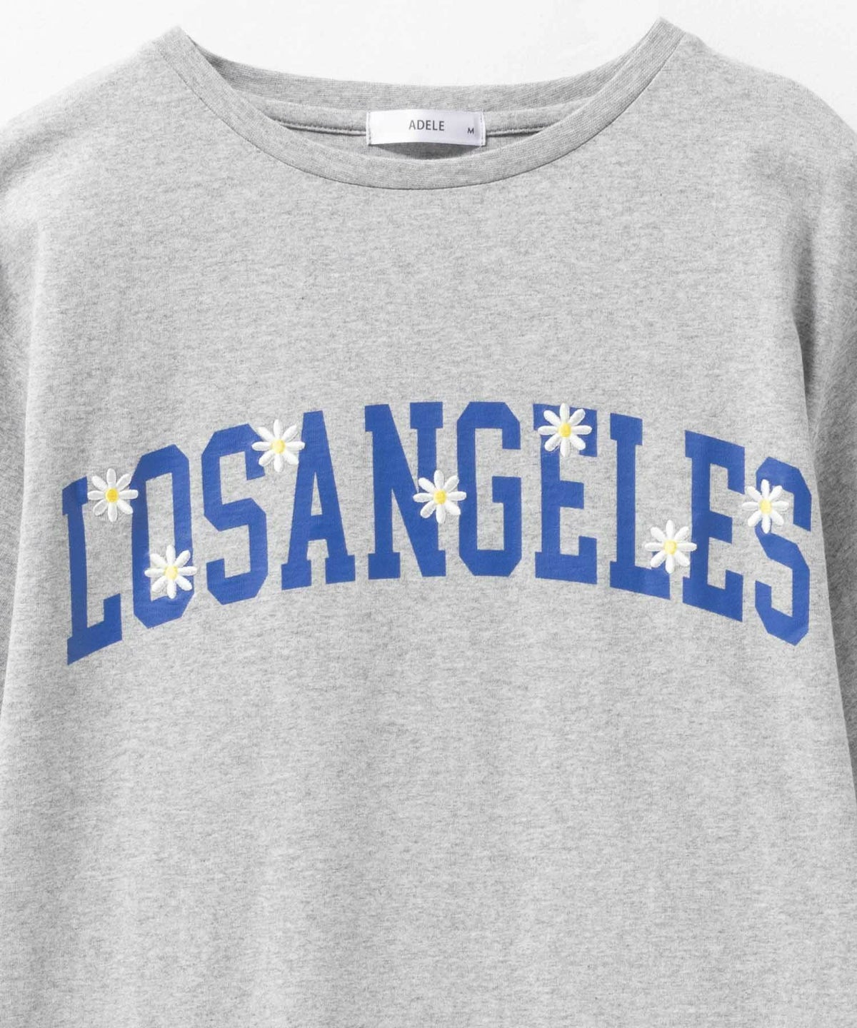 フラワー刺繍カレッジTシャツ レディース ネコポス 対応商品