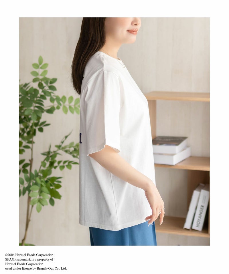 SPAM(R) Brand プリントTシャツ レディース メール便 対応商品商品画像-6