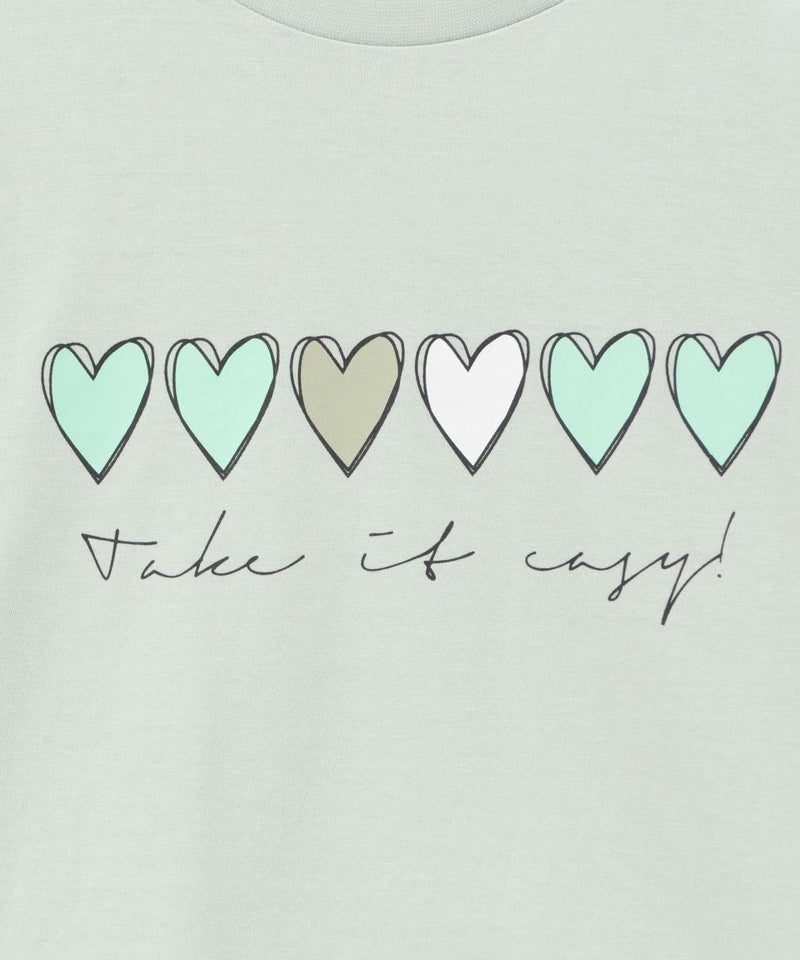 T-GRAPHICS  ハートグラフィック半袖Tシャツ キッズ メール便 対応商品商品画像-6