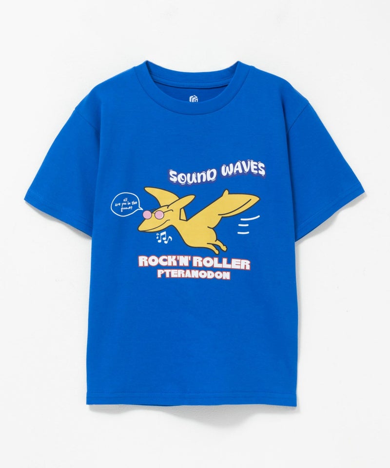 T-GRAPHICS ダイナソープリント半袖Tシャツ キッズ メール便 対応商品商品画像-1