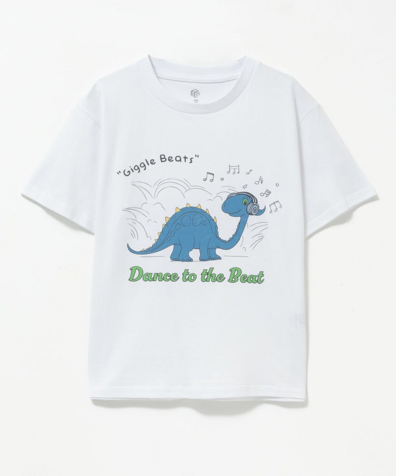 T-GRAPHICS ダイナソープリント半袖Tシャツ キッズ メール便 対応商品商品画像-3