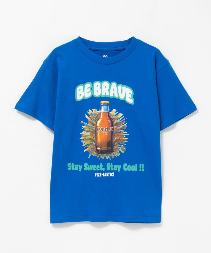 T-GRAPHICS  ポッププリント半袖Tシャツ キッズ メール便 対応商品商品画像-3