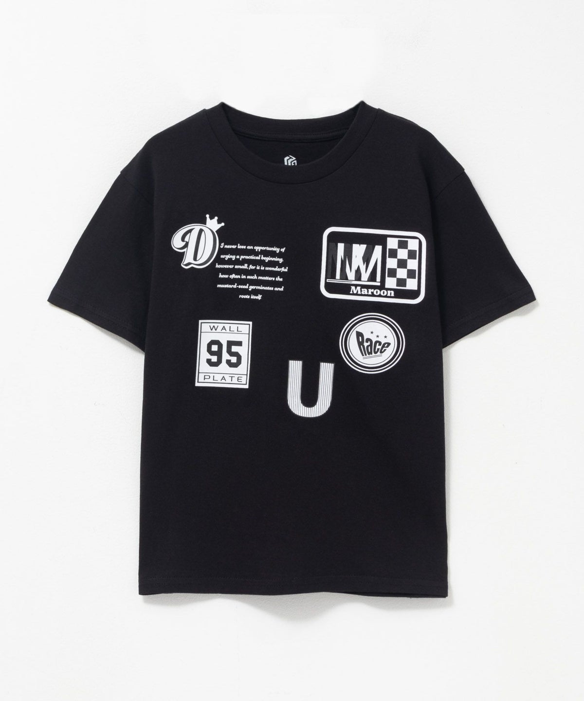 T-GRAPHICS ロゴストリート半袖Tシャツ キッズ ネコポス 対応商品