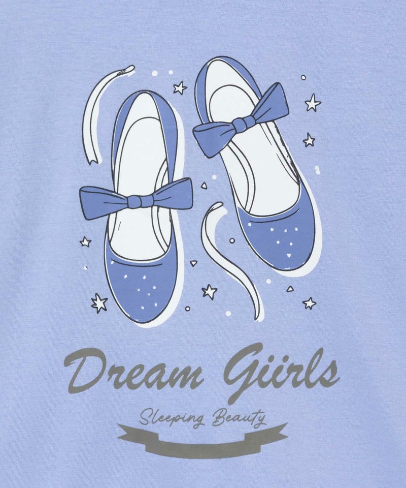 T-GRAPHICS ガーリー半袖Tシャツ キッズ メール便 対応商品商品画像-5