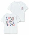 T-GRAPHICS  デカロゴ半袖Tシャツ キッズ メール便 対応商品商品サムネイル-1
