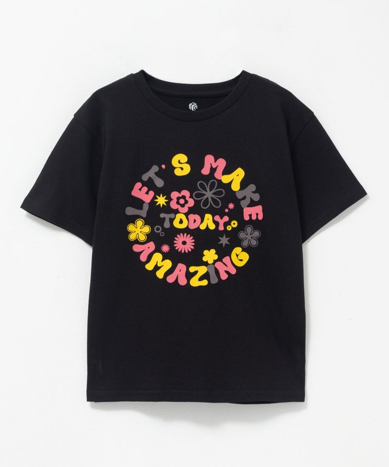 T-GRAPHICS  サークルロゴ半袖Tシャツ キッズ メール便 対応商品商品画像-1